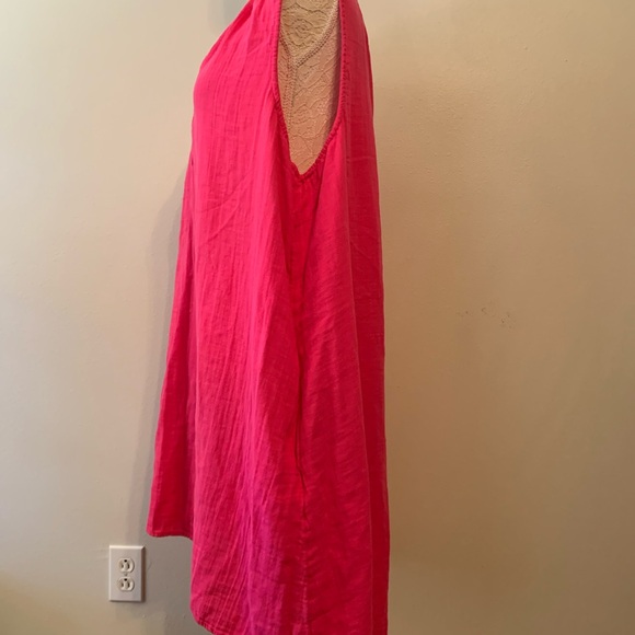 Time and Tru Fuchsia Sleeveless dress/swim suit cover up - Picture 3 of 5